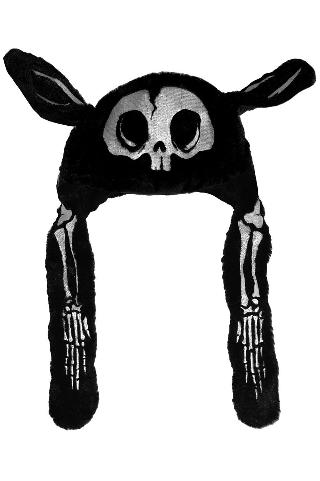Bone Bunny Hat [BLACK]