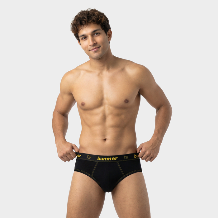 Brief & Boy Short Matching Set - Noir