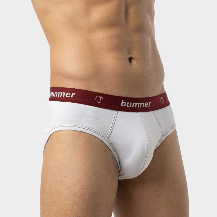 Brief & Hipster Matching Set - Blanc