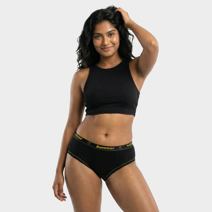 Brief & Hipster Matching Set - Noir