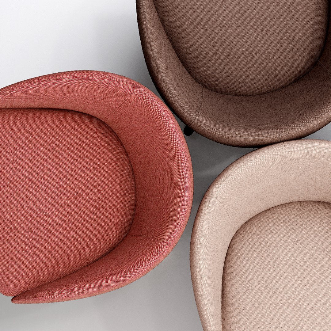 Bonny Lounge Chair - Swivel Base