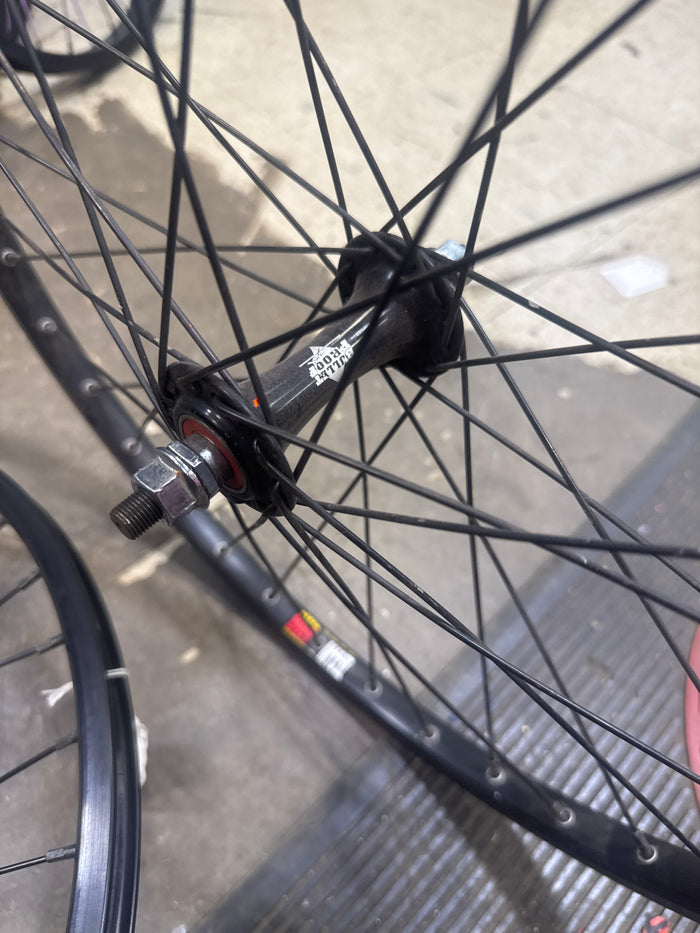 Bulletproof 20x11/8 bmx wheelset
