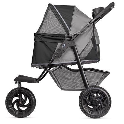 Dogline - TrailRunner Pet Stroller with 12" Mixed Terrain Rubber Tires