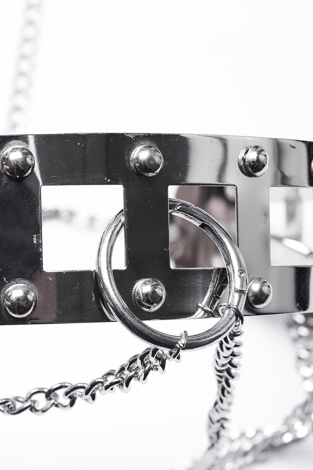 Caged Punk Chain Belt