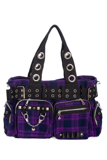 Camdyn Handbag [PURPLE]