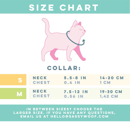 Cat Collar - Purrs & Petals