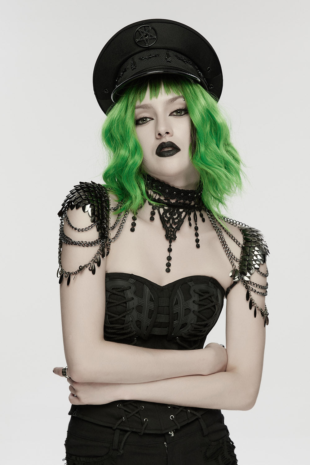 Cathedral Lace Chainmail Harness