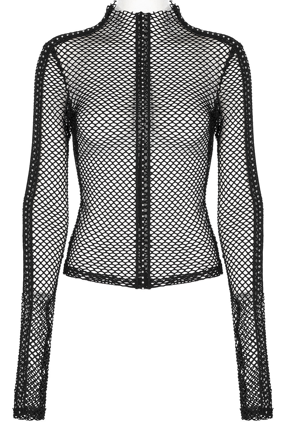 Club Creature Fishnet Top [BLACK]