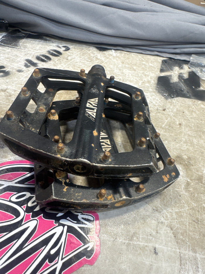 Commencal Ride Alpha Pedals Flats Black 9/16