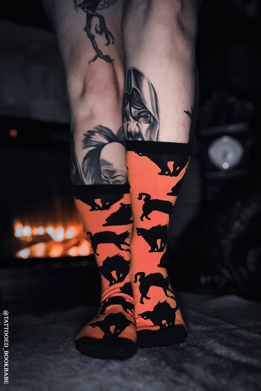 Creepy Crew Socks [Halloween Cats]