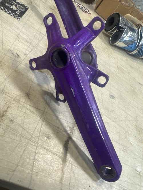 Crupi rhythm 150mm purple cranks
