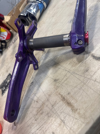 Crupi rhythm 150mm purple cranks