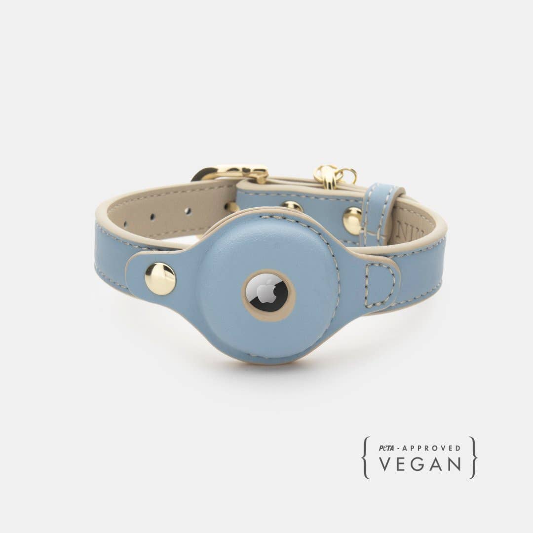 Nina Woof - Collar - Air Tag Enabled - Vegan Leather - Cupertino
