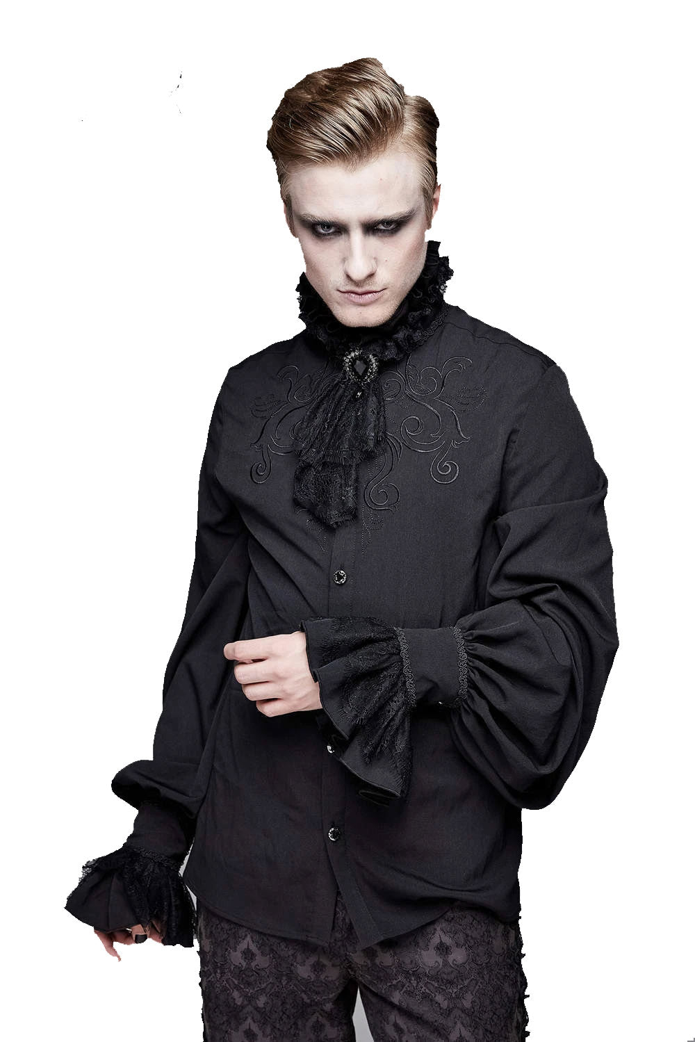 Black Sails Billowed Sleeve Shirt