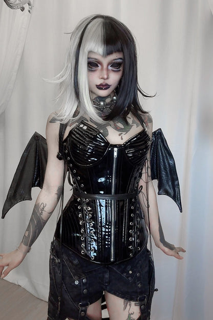 Ankh Coffin Batwing Bag [Snakeskin]