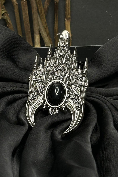 Cathedral Hair Bow and Brooch