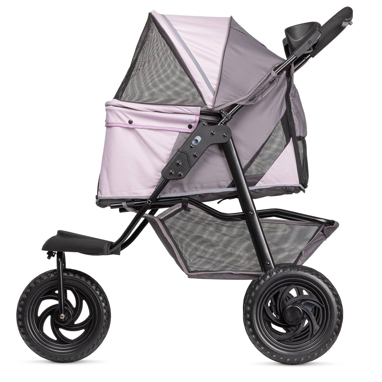 Dogline - TrailRunner Pet Stroller with 12" Mixed Terrain Rubber Tires