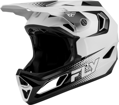 FLY RACING RAYCE SONAR BICYCLE HELMET WHITE/BLACK