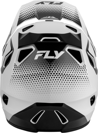 FLY RACING RAYCE SONAR BICYCLE HELMET WHITE/BLACK