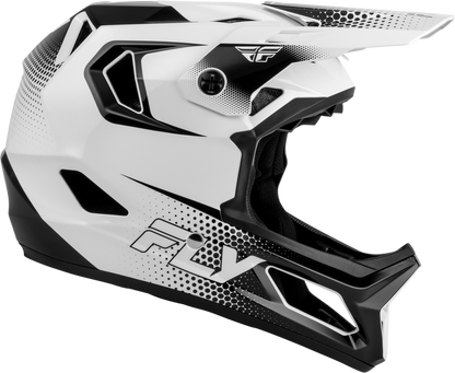 FLY RACING RAYCE SONAR BICYCLE HELMET WHITE/BLACK