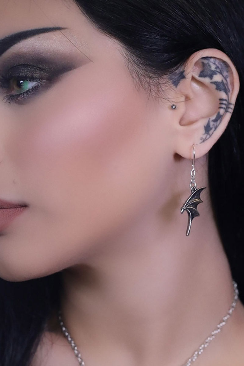 A Night with Goethe Dropper Earrings