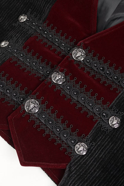 Bloodletting Velvet Vest