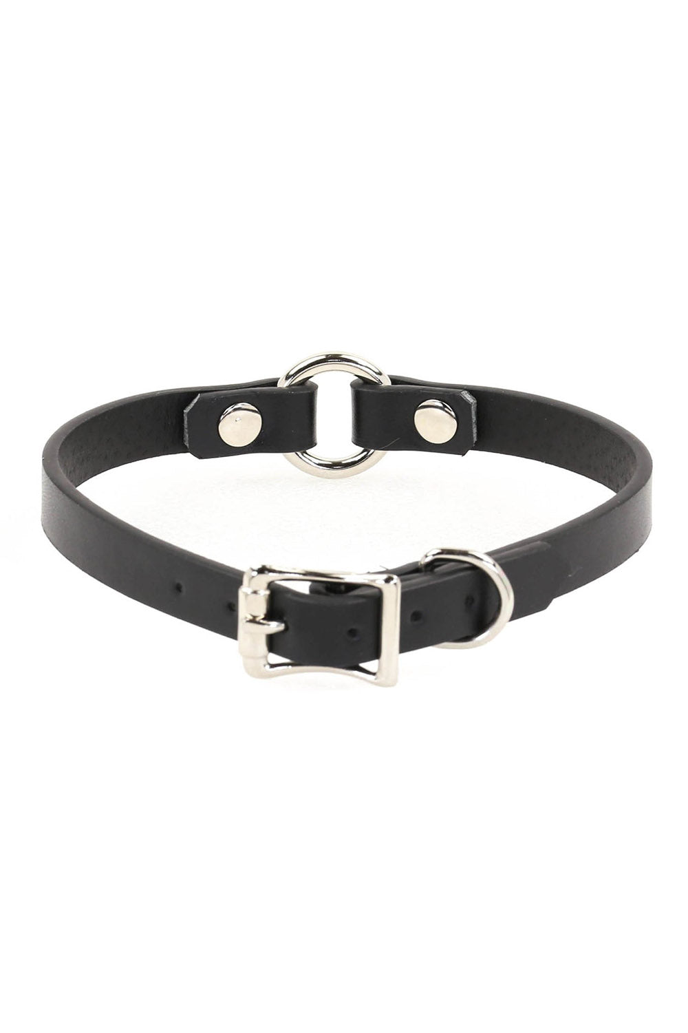 Bloodbound O-Ring Choker [Genuine Leather]