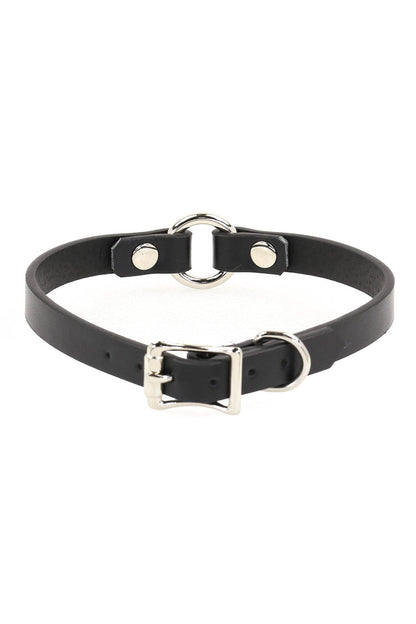 Bloodbound O-Ring Choker [Genuine Leather]
