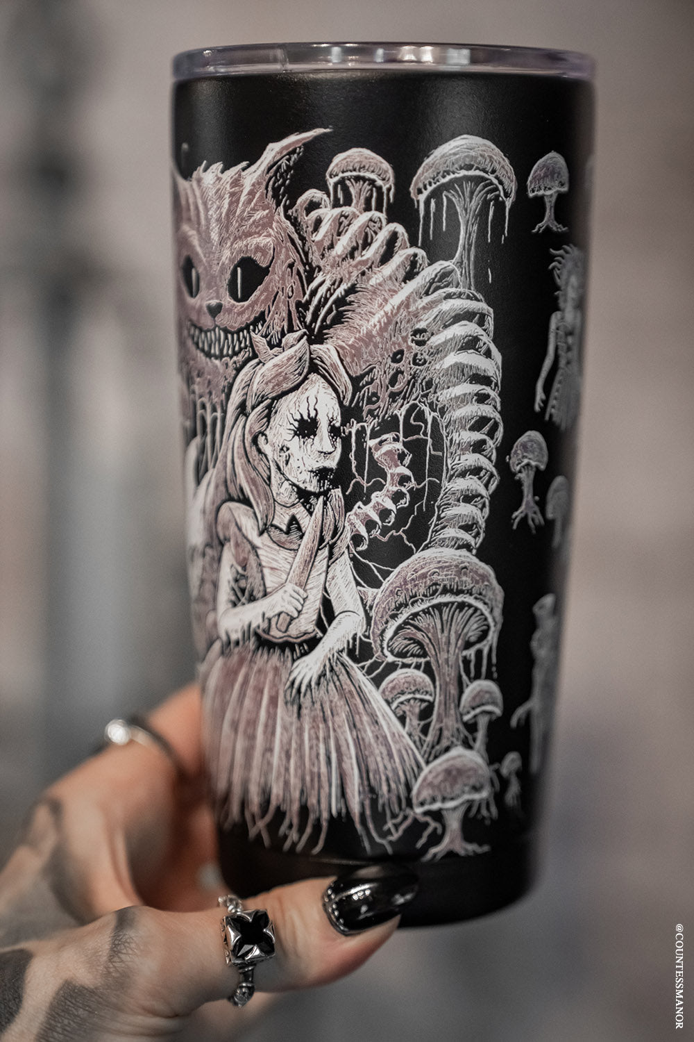 Alice In Murderland 20 oz Travel Mug