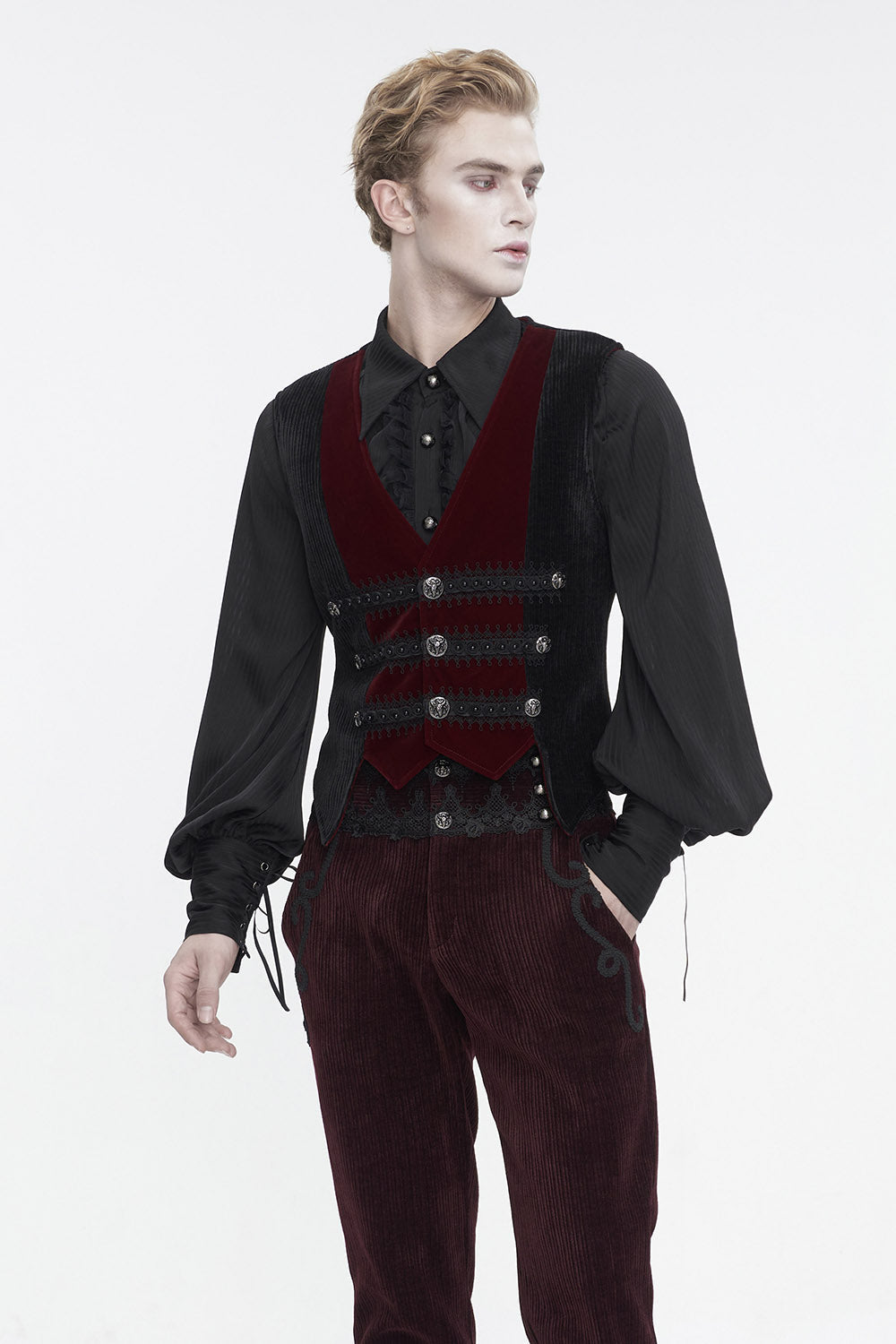 Bloodletting Velvet Vest