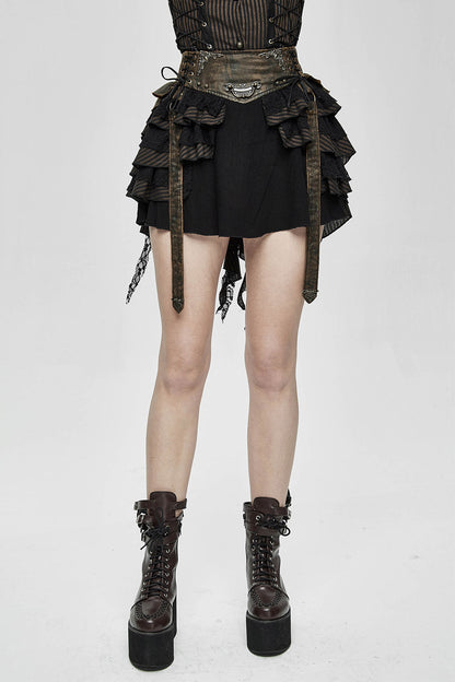 Cabinet of Curiosities Layered Ruffle Skirt