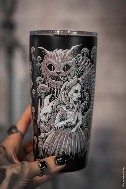 Alice In Murderland 20 oz Travel Mug