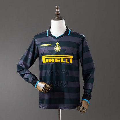 Inter Milan 1997/98 Third Away Long Sleeve Retro Jersey