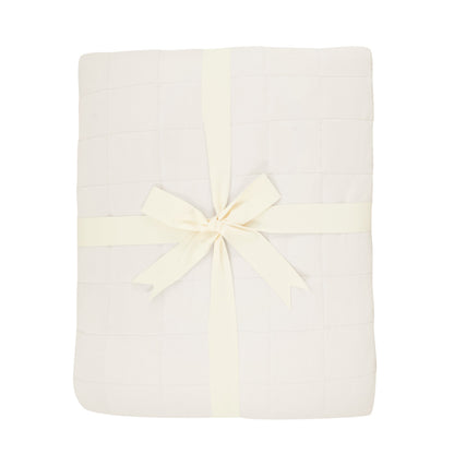 Adult Quilted Blanket in Oat 2.5