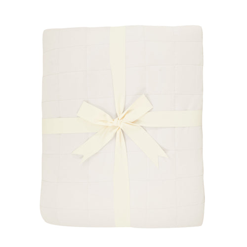 Adult Quilted Blanket in Oat 2.5