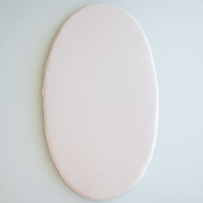 Oval Bassinet Sheet in Oat