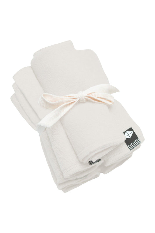 Terry Washcloth 5-Pack in Oat