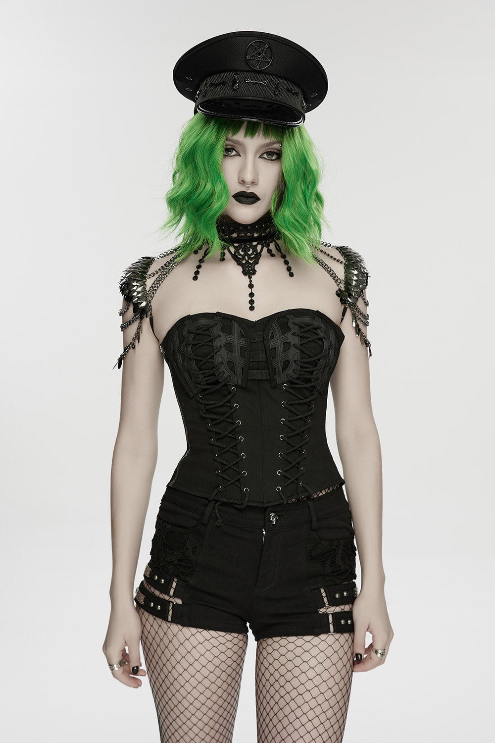 Cathedral Lace Chainmail Harness