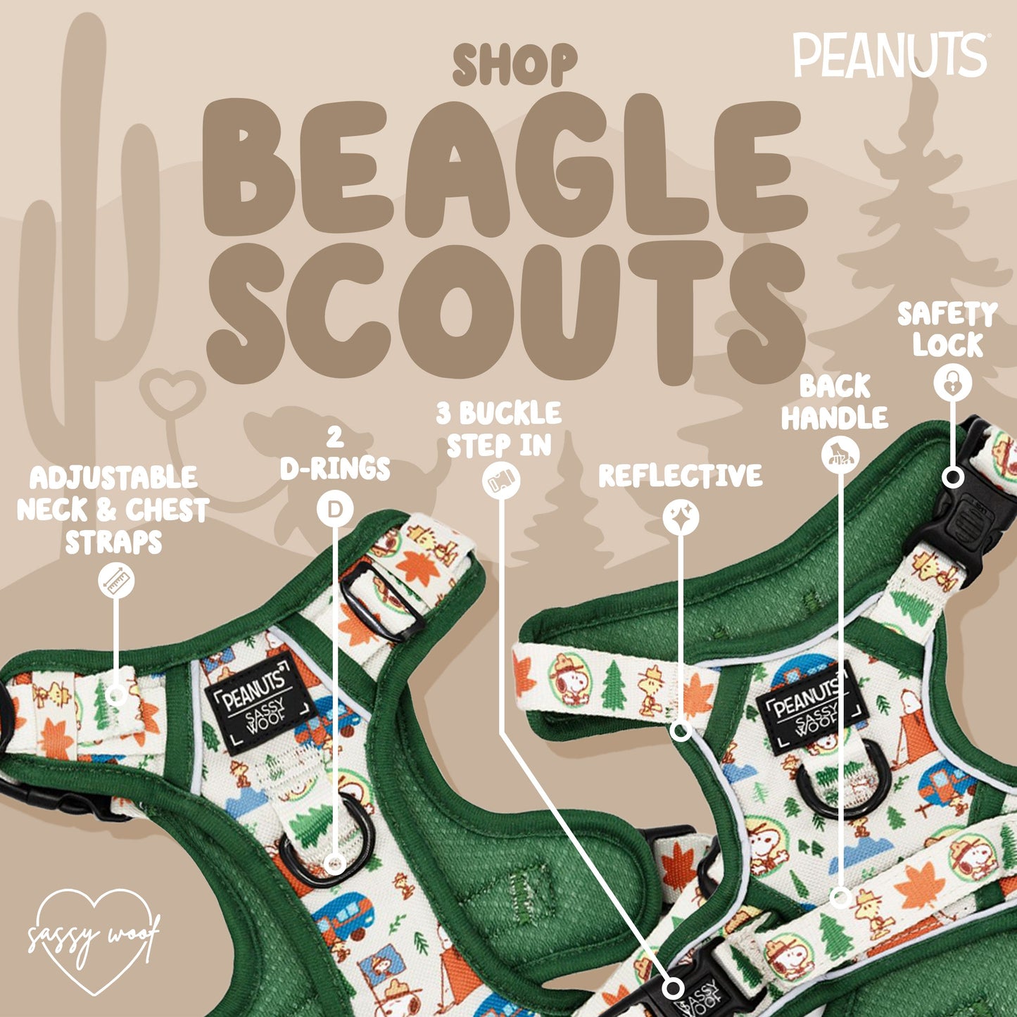 Dog Two Piece Bundle - Peanuts™ Beagle Scouts