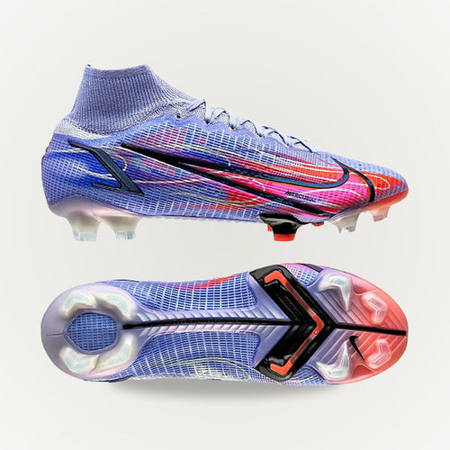 Nike Mercurial Superfly 8 Elite FG KM Flames - studio background
