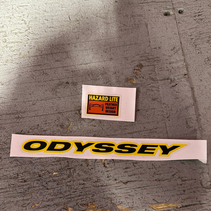 odyssey hazard lite rim sticker