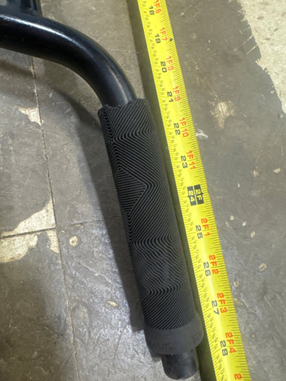 Oem bars w/ animal grips 9”