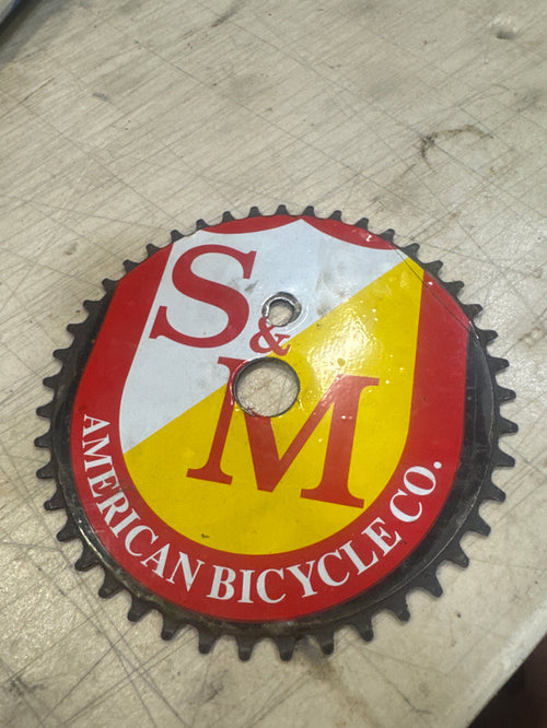 Oem sprocket w/ s&m sticker 44t