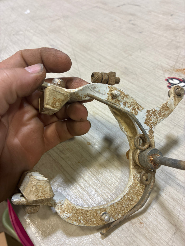 old school mx brakes white