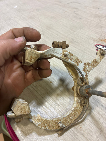 old school mx brakes white