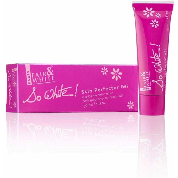 Paris Fair and White So White Body Milk, Soap & Gel (3 Pack Bundle) Fair & White So White