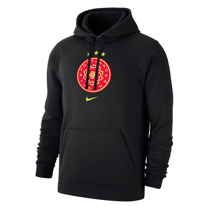 PORTLAND THORNS FC MEN'S CLUB FLEECE PO 3 STAR HOODIE