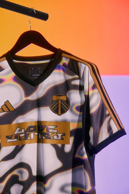 PORTLAND TIMBERS FC MEN'S 2024 PRIDE TRAINING JERSEY