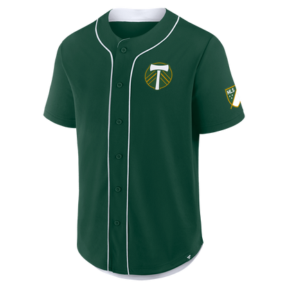 PORTLAND TIMBERS FC MEN'S BASEBALL TEE