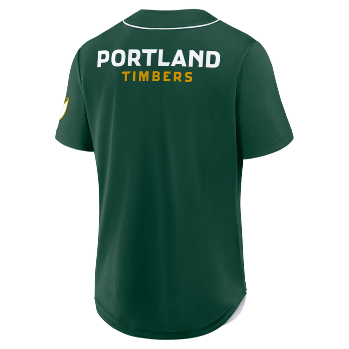PORTLAND TIMBERS FC MEN'S BASEBALL TEE